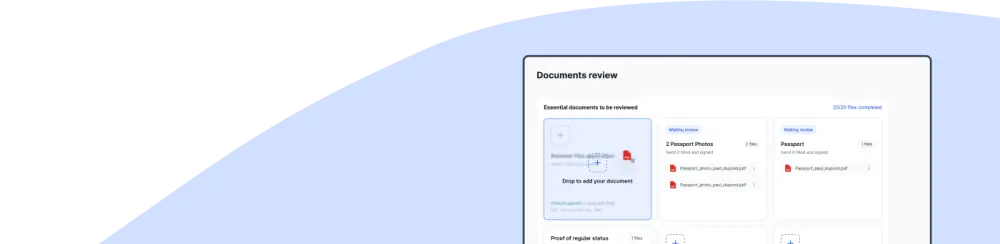 Application Visa Documentation Review